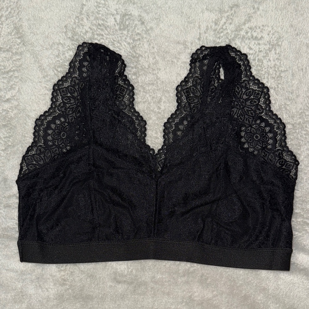 SHEIN Black Lace Bralette